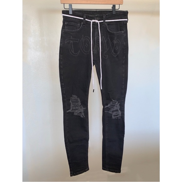 TOKYO GRAPHIC SKINNY JEANS - Picture 4 of 5